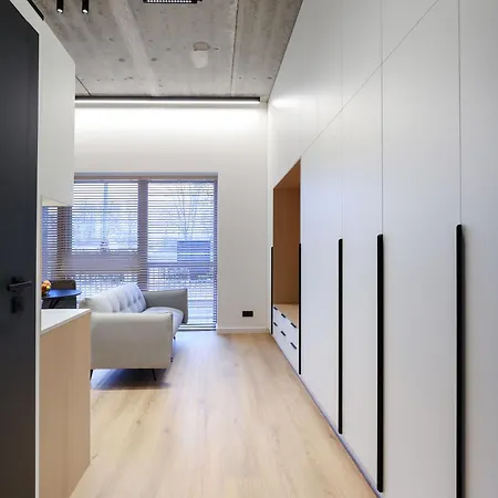 Modern, Scandinavian-style With Terrace In The Center Of