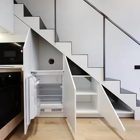 Modern, Scandinavian-style With Terrace In The Center Of Vilnius