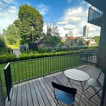 Modern, Scandinavian-style With Terrace In The Center Of *