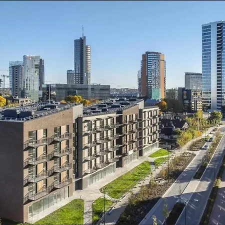 Appartamento Modern, Scandinavian-style With Terrace In The Center Of Vilnius
