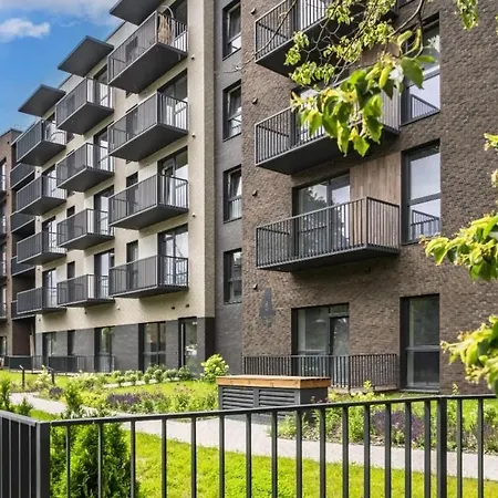 Modern, Scandinavian-style With Terrace In The Center Of *